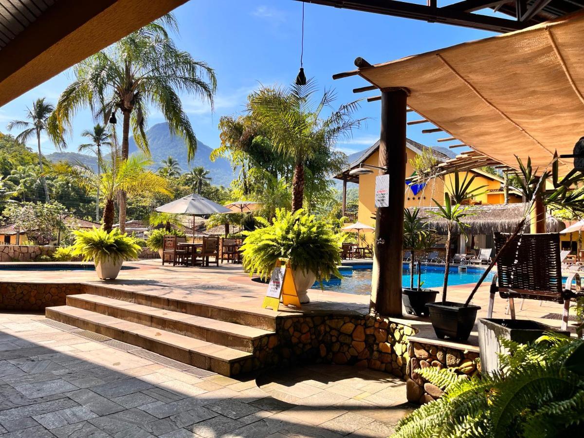 Suite 1108 em Flat frente ao mar Ilhabela Exterior foto