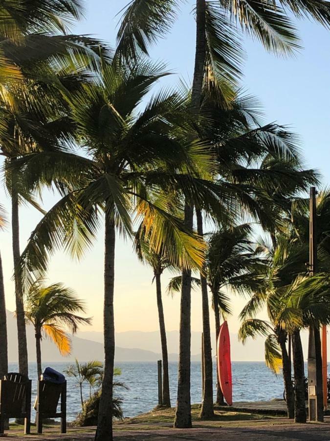 Suite 1108 em Flat frente ao mar Ilhabela Exterior foto