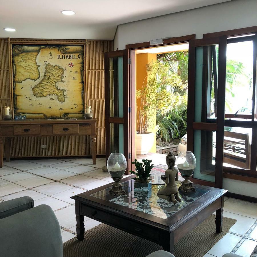 Suite 1108 em Flat frente ao mar Ilhabela Exterior foto