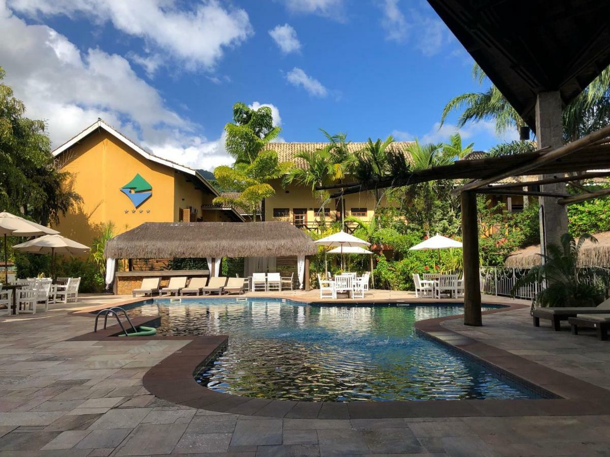 Suite 1108 em Flat frente ao mar Ilhabela Exterior foto