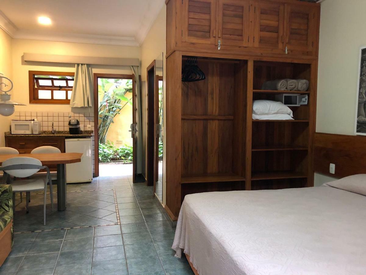 Suite 1108 em Flat frente ao mar Ilhabela Exterior foto