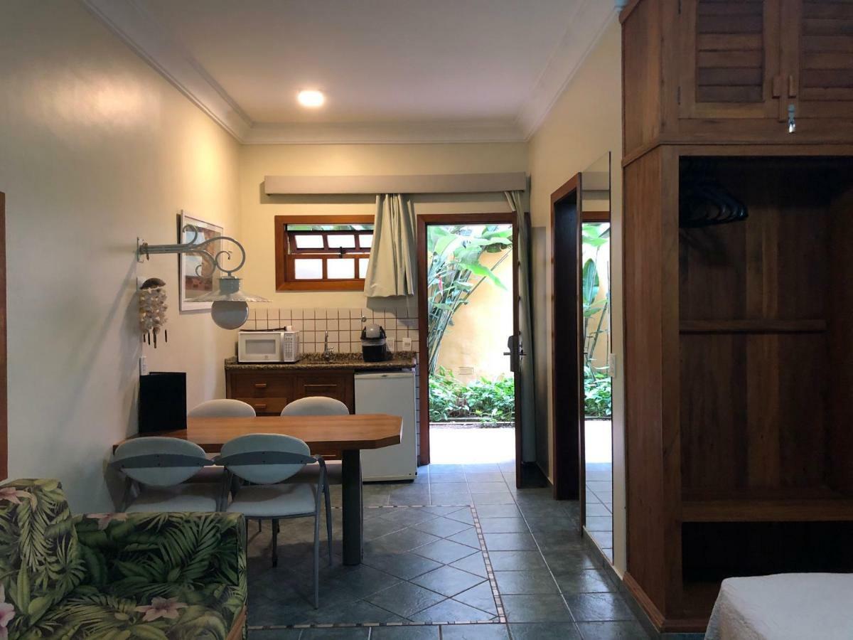 Suite 1108 em Flat frente ao mar Ilhabela Exterior foto
